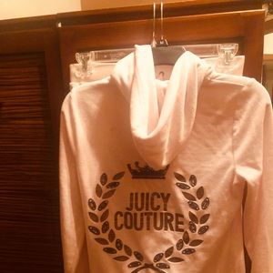 Juicy Couture Size Small Sweatsuit light pink logo